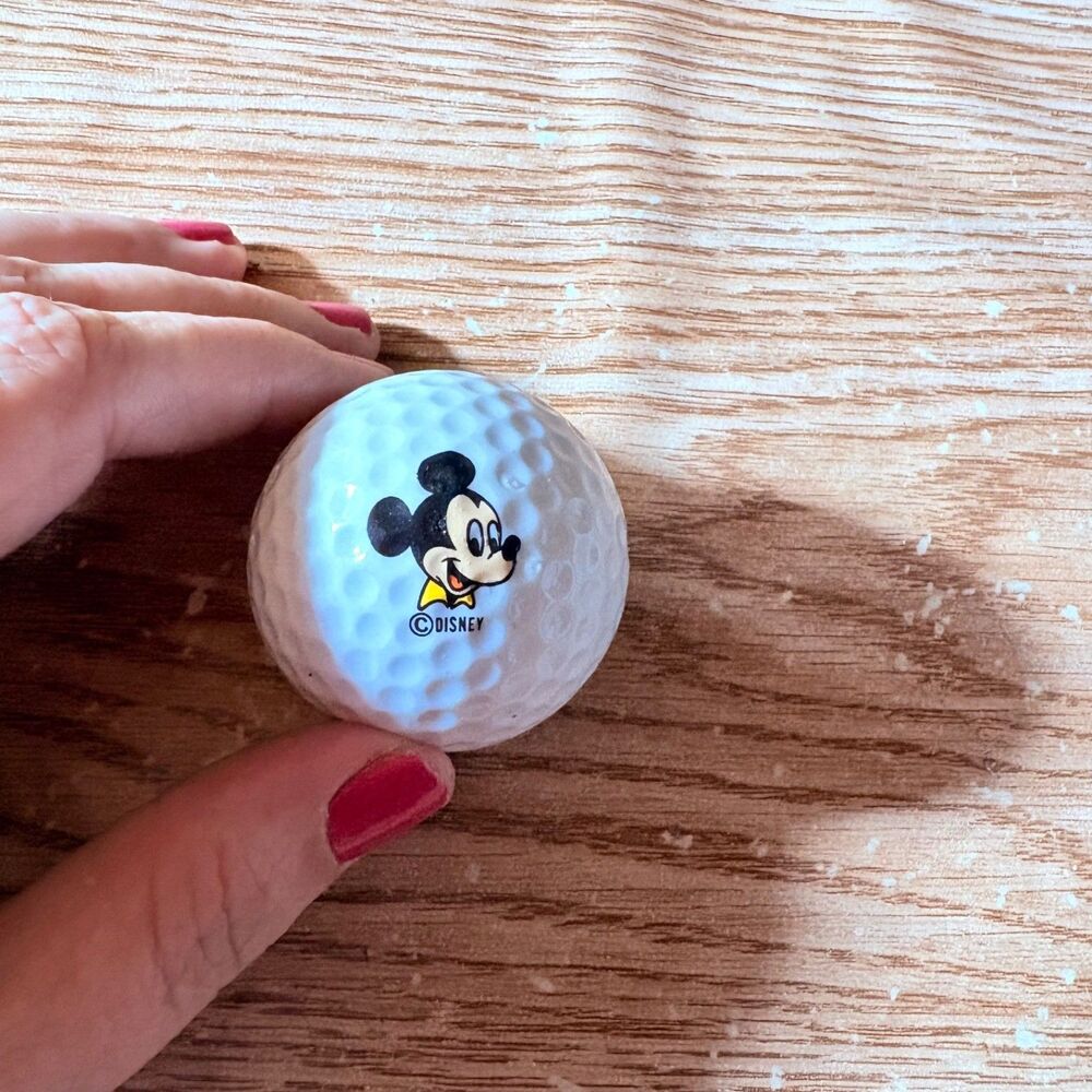 Logo Golf Ball-Original Disney Mickey Mouse Just One Ball